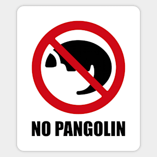 NO PANGOLIN - Anti series - Nasty smelly foods - 25B Sticker